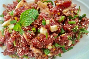 ก้อยเนื้อมะนาว