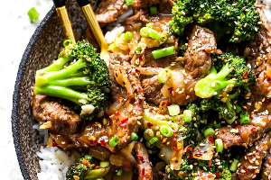 Ginger Beef & Broccoli