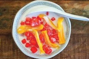 ทับทิมกรอบ water chestnut 