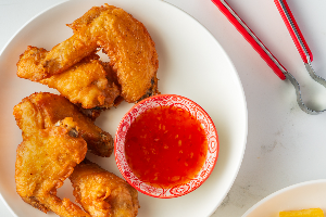 ปีกไก่ทอด