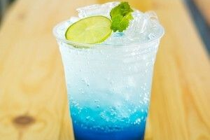 Blue Hawaii soda 