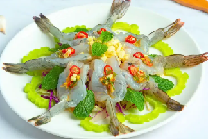 กุ้งแช่น้ำปลา