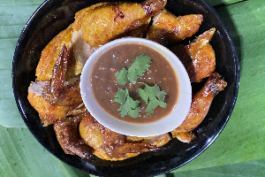 ไก่ย่างขมิ้น 1 ตัว