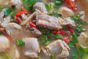 ต้มยำซี่โครงหมู