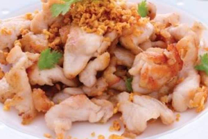 ไก่ทอดกระเทียมพริกไทย