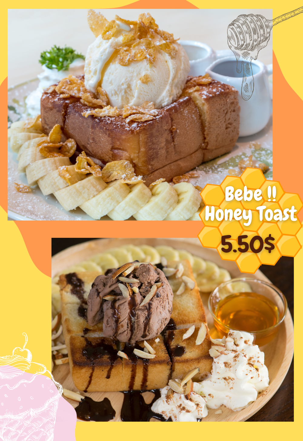 Bebe Honey Toast