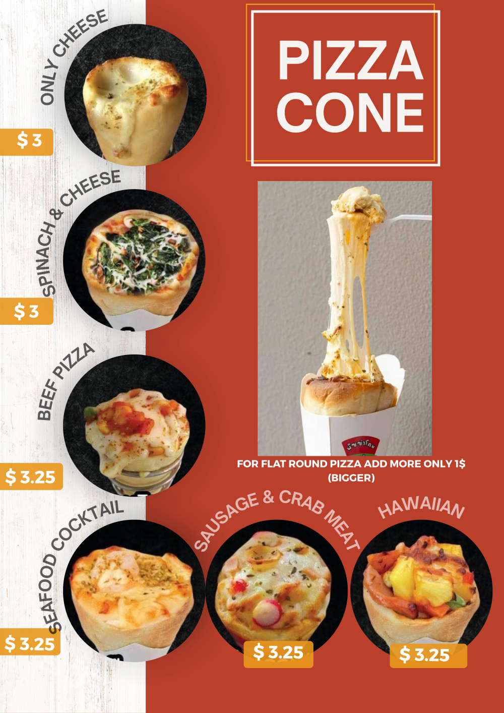Pizza cone