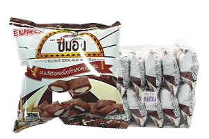 ซีม่อน รสช็อกโกแลตสอดไส้ครีม