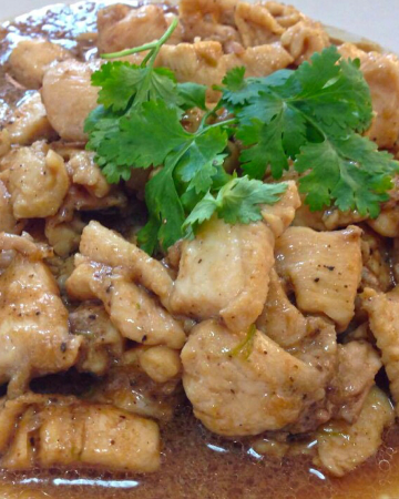 หมูกระเทียมพริกไทย
