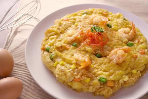 ไข่เจียว กุ้ง