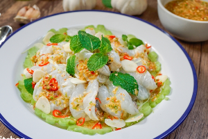 กุ้งแช่น้ำปลา