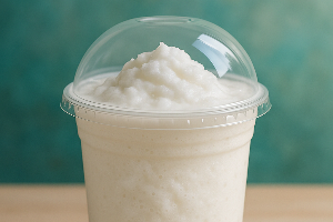 น้ำมะพร้าวปั่นนมสด