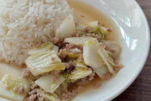 ผัดผักกาดขาว