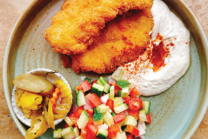 Chicken Schnitzel set