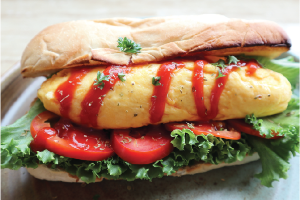 Omelette Sandwich