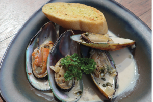 2. Mussels cream suace