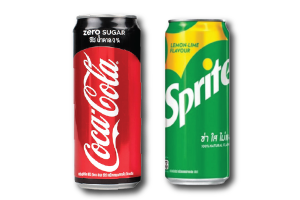 Coke / Coke Zero / Sprite / Fanta orange