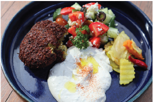 7. Falafel salad