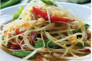 8. Som Tum -papaya salad