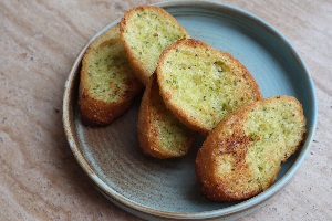 17. Garlic bread 