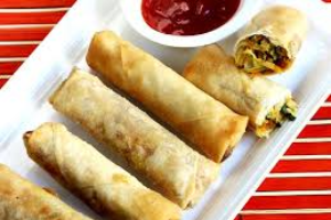V.1 Vegetarian Spring Rolls