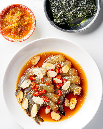 กุ้งดองซีอิ๊ว