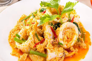 Stir fried curry powder - Gebratenes Currypulver - ผัดผงกะหรี่