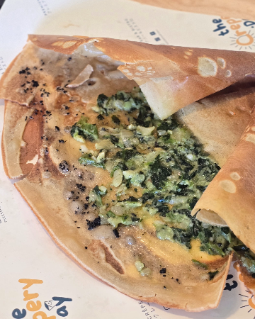 SV.8 Truffle x White creamed sauce spinach