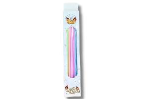 เทียนยาวสีพาสเทล