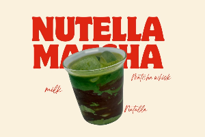 Matcha Nutella 