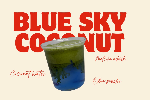 Clear Matcha Blue Sky  
