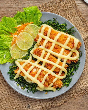 ไก่ทอดมายองเนส