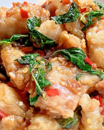 ผัดกระเพราหมู