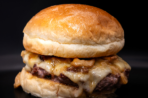 Mushroom Swiss Burger (Set)