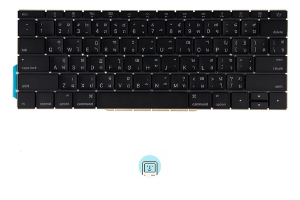 Keyboard TH/US MacBook Pro (13-inch, 2016, Two Thunderbolt 3 Ports) MacBook Pro (13-inch, 2017, Two Thunderbolt 3 Ports) Model A1708