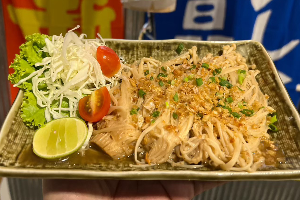 เห็ดเข็มทองผัดเนยกระเทียม Stir-fried Enoki w/ Garlic Butter