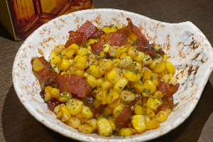 คอร์นบัตเตอร์เบคอน Corn Butter with Bacon