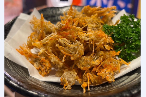 คางกุ้งทอดสไตล์ญี่ปุ่น Japanese Style Fried Shrimp Antenna	