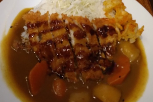 ข้าวแกงกะหรี่ไก่ทอดทงคัตสึ Curry Rice w/ Chicken Cutlet