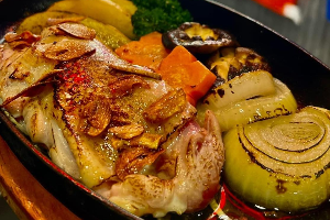 เทปันยากิ ไก่โทริ Tori Chicken Teppanyaki