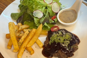 แฮมเบิร์ก เนื้อ Beef Hamburg Steak