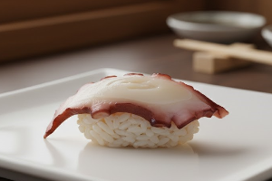 ซูชิ หมึกทาโกะ Tako (Octopus) Sushi