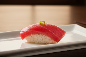 ซูชิ ทูน่า Tuna Sushi (Raw/Torched)