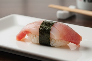 ซูชิ หอยปีกนก Hokkigai (Surf Clam) Sushi