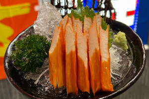 ปูอัด ซาซิมิ Kani Kama (Crab Stick) Sashimi