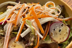 สลัดปูอัด Crab Stick Salad