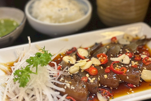 เซต กุ้งดองซีอิ๊วสไตล์ญี่ปุ่น Japanese style soy sauce marinated shrimp set