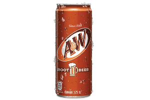 รูทเบียร์ (A&W) 325 มล. Root Beer (A&W) 325 ml.