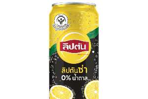 ลิปตัน กลิ่นเลมอน สูตรไม่มีน้ำตาล 325 มล. Lipton Lemon Flavor, Sugar Free , 325 ml.