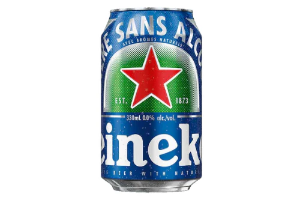 เบียร์ไฮเนเกน (เป็นมอลต์ ไม่มีแอลกอฮอล์) 330 มล. กระป๋อง